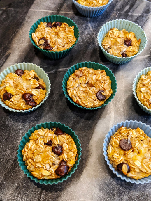 Image for Banana-Chocolate Oatmeal Muffins